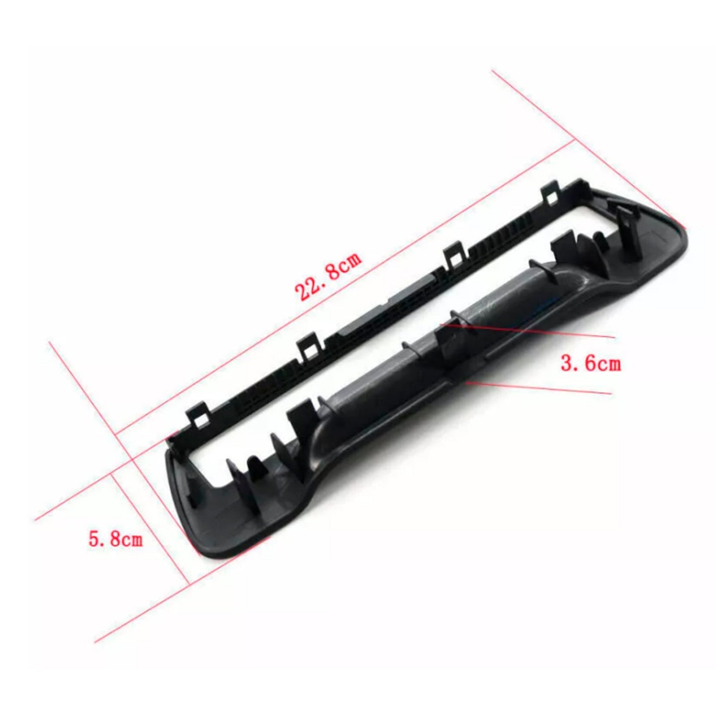 Rear Center Armrest Cup Holder Frame 4G8863289A For AUDI A7 A6 C7 2011-2018