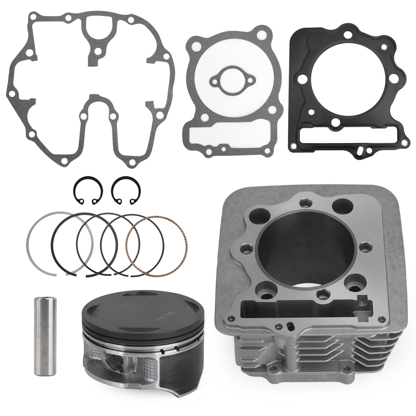 1996-2004 Honda XR400R Cylinder Big Bore 440cc Piston Ring End Kit