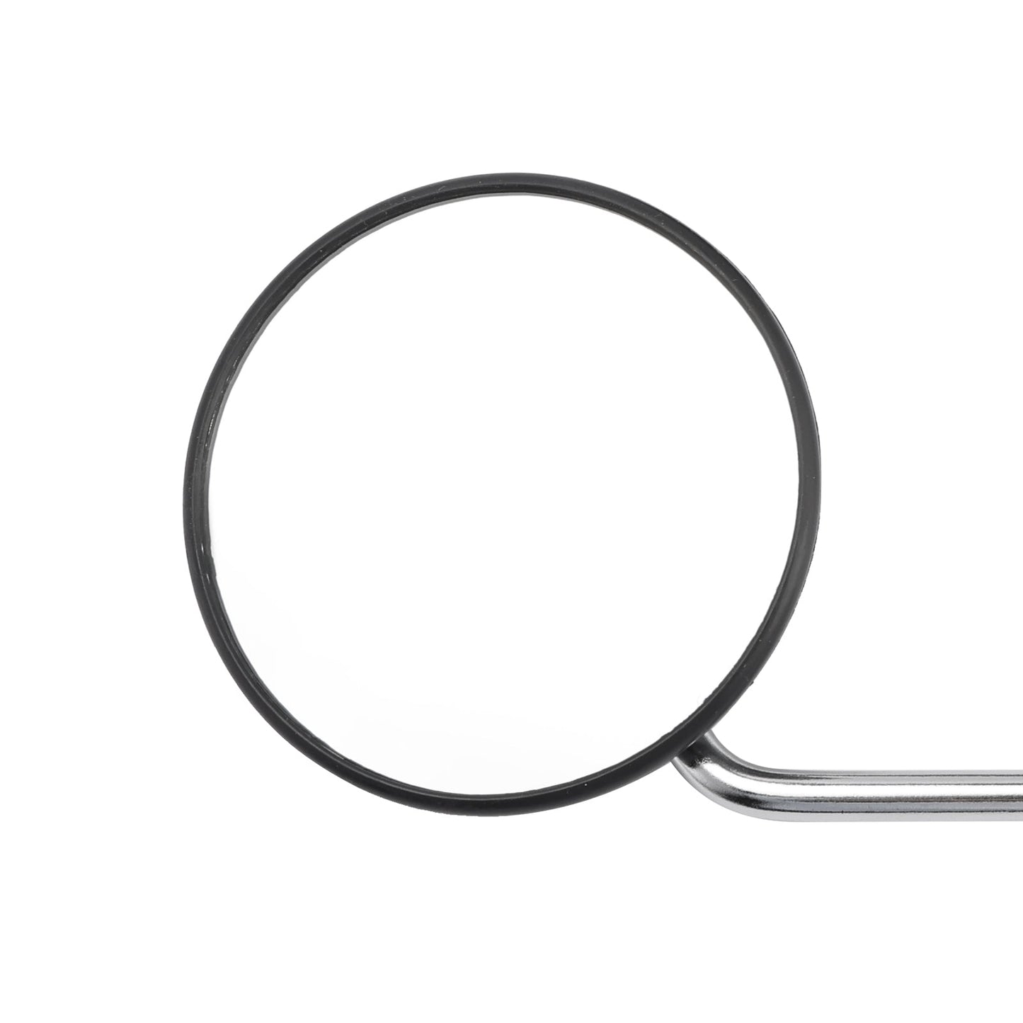 Pair Round Mirrors Black For Piaggio Vespa Scooter Moped 8mm Universal Fit