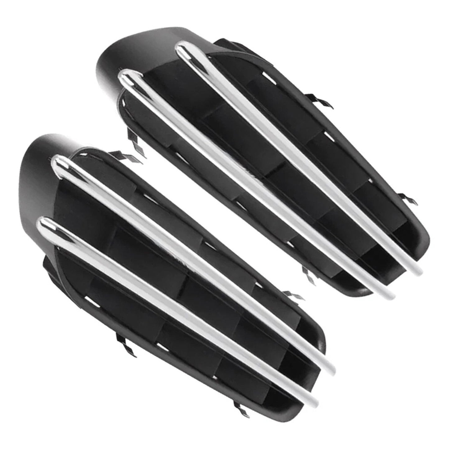 Pair Wing Fender Grille Cover Panel For BMW 5 Series E39 E60 E61 M5 51137896850