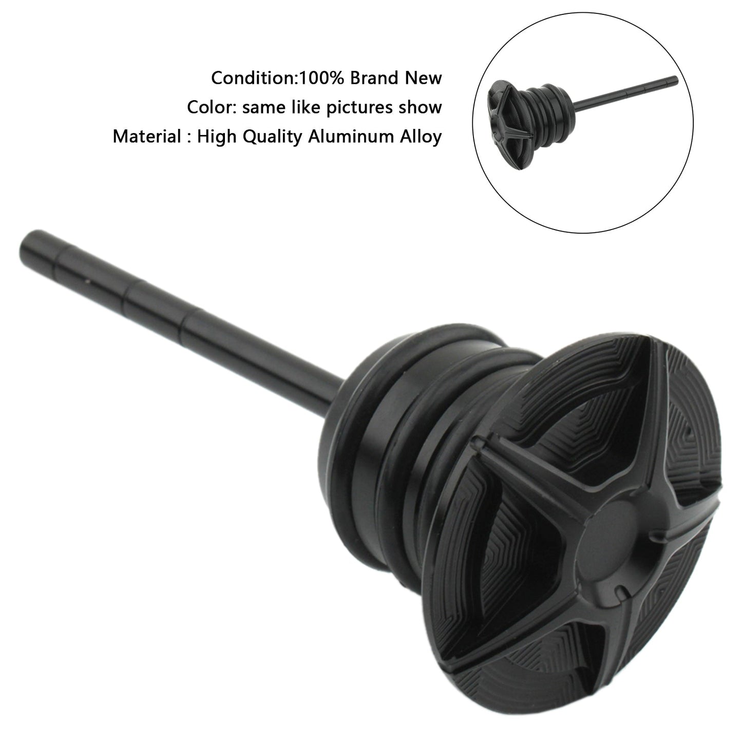 Oil Dipstick Tank Cap Plug For Softail 84-99 Sportster 82-03