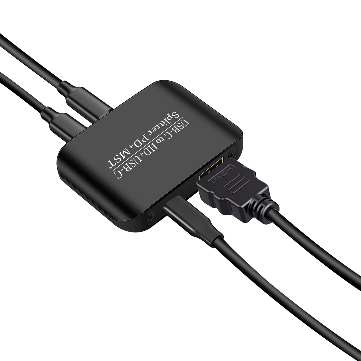 4K60TYPE-C to HDMI+TYPE-C Adapter Different Same Display Power Supply Splitter