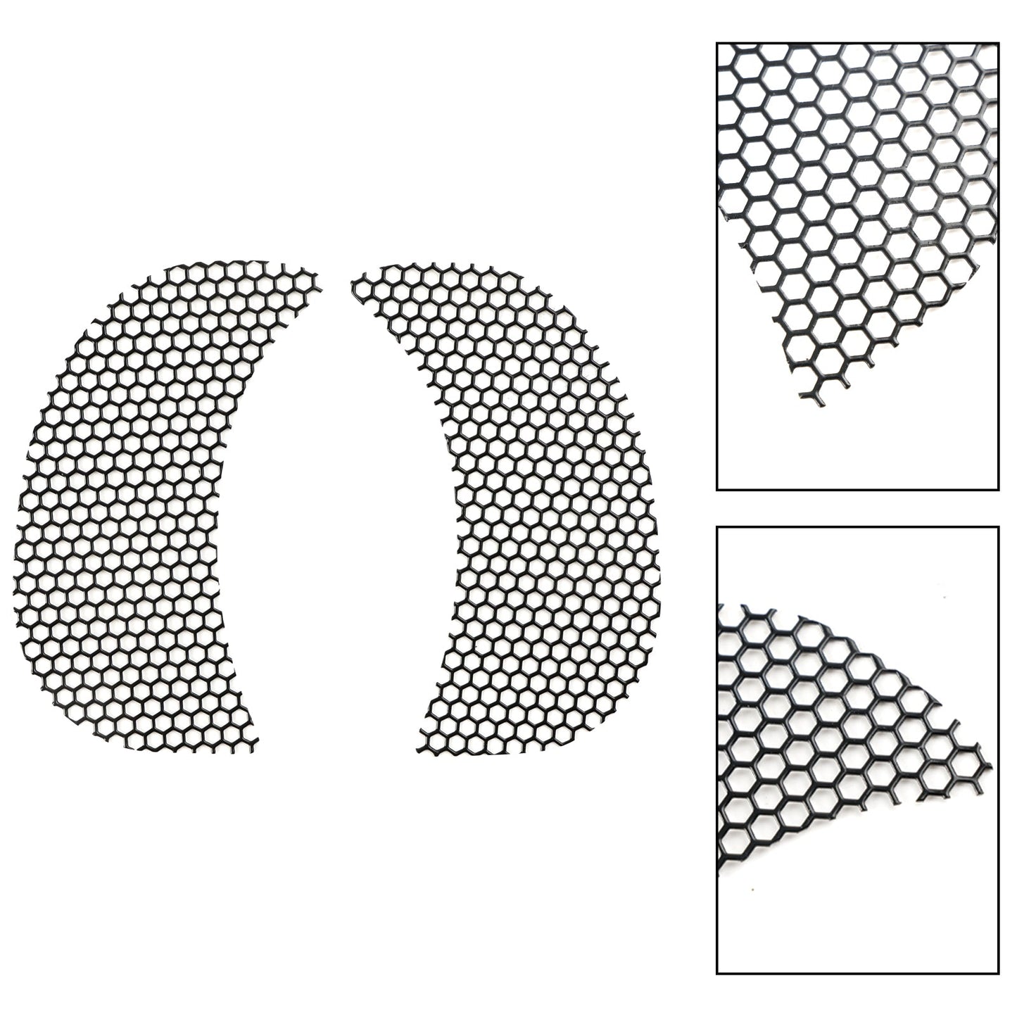 Side Fairing Vent Mesh Cover Fits For Road Glide Fltrx/Xs Fltru 15-21 Chrome