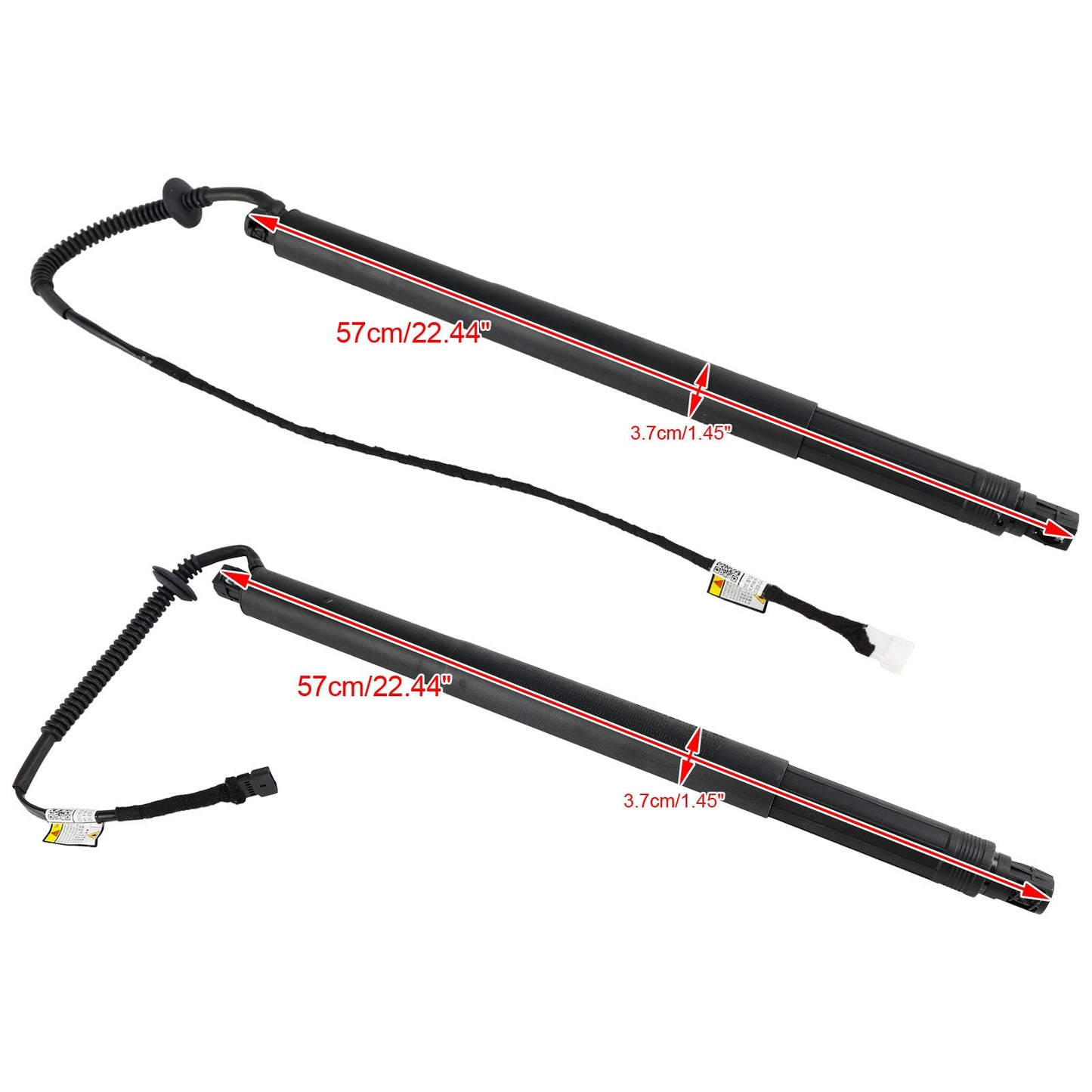 2014-2019 BMW X6 F16 SUV M 50d 2993ccm 381HP 280KW (Diesel) 2PCS Tailgate Power Lift Support 51247318651