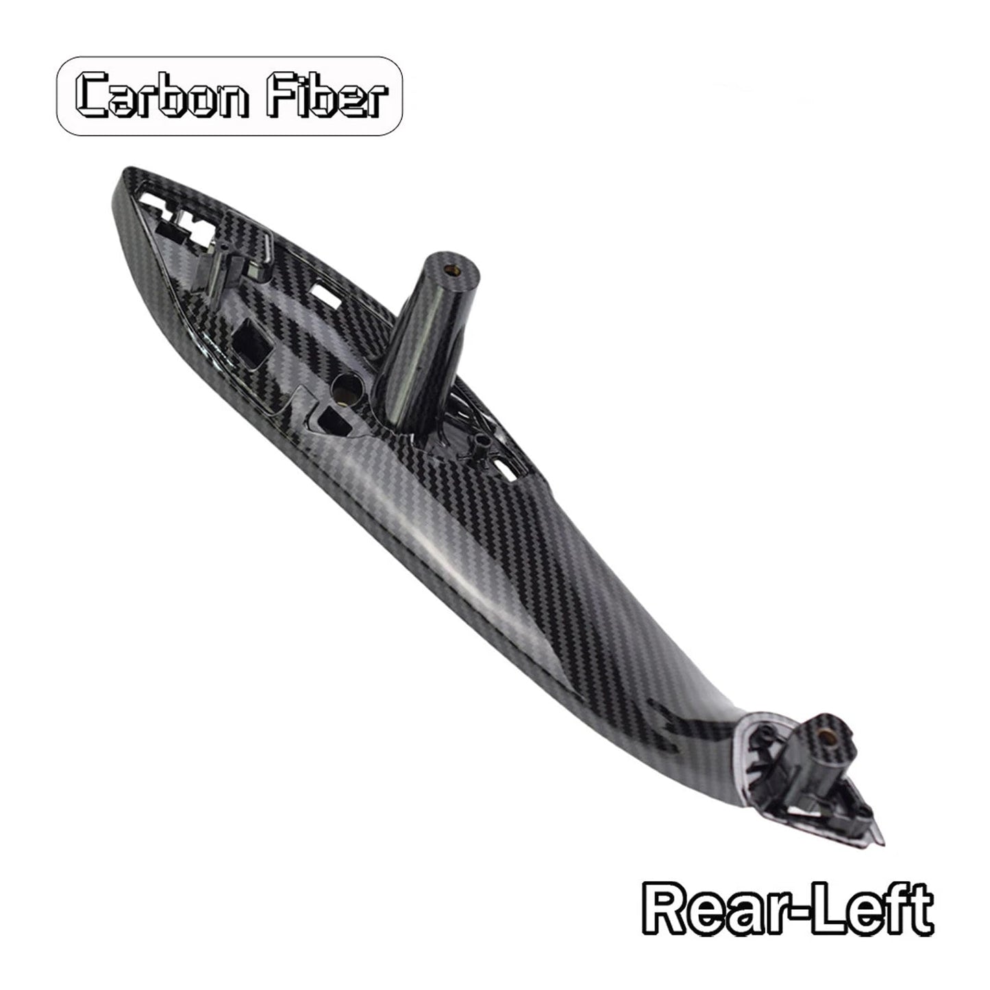 4PCS Carbon Inner Trim Door Pull Handle for BMW F30 F80 F31 F32 F33 F35