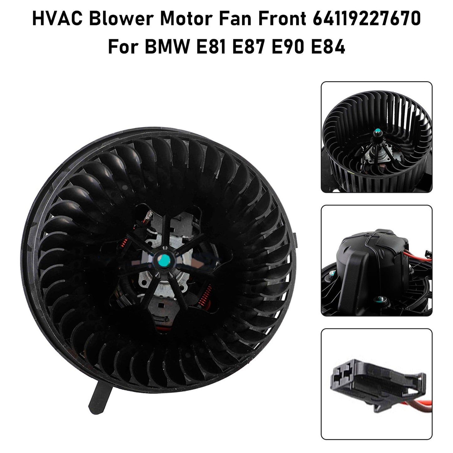 2015-2017 For BMW X3 xDrive28d HVAC Blower Motor Fan Front 64119144200