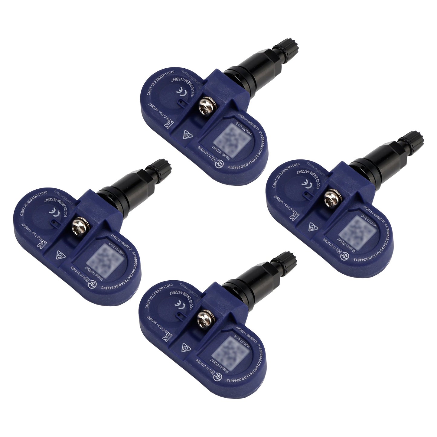2021-2024 Tesla Model 3 / S / X / Y 4Pcs Bluetooth TPMS Tire Pressure Sensor