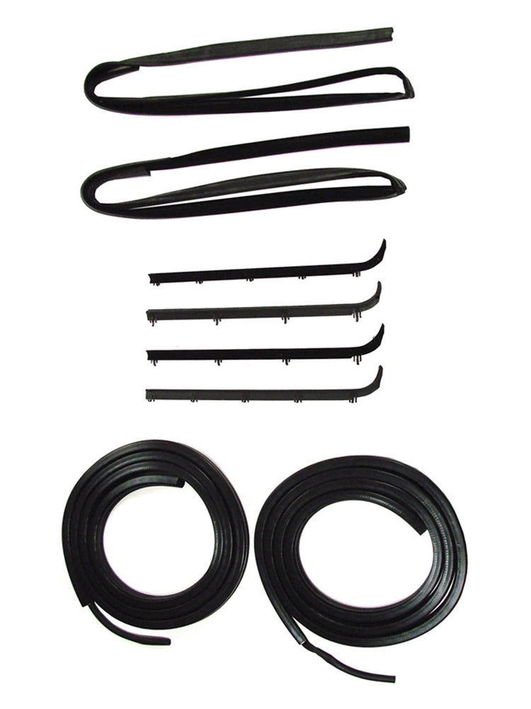 1997 Ford F250 HD Front Door Weatherstrip Seal Kit 8PCS Door Window Sweep Weatherstrip Seal Kit