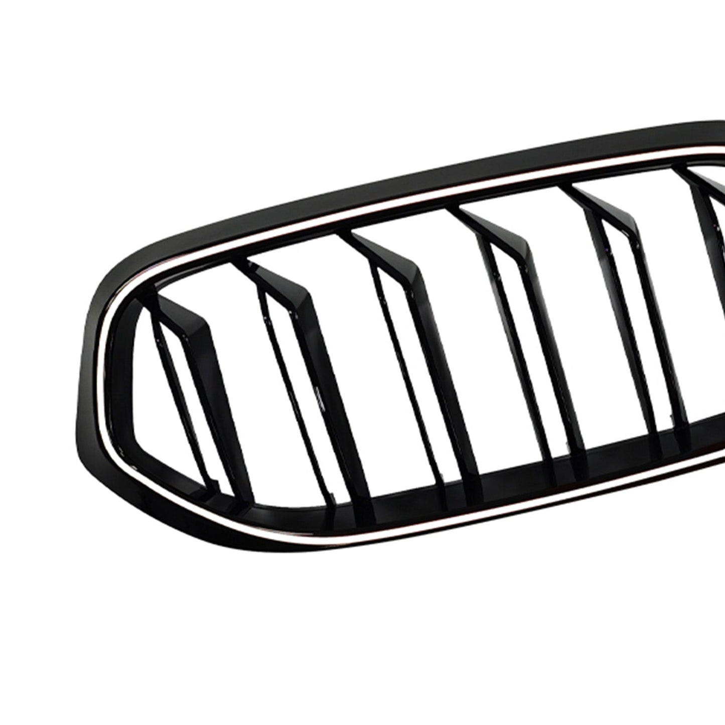 2020-2025 Fit BMW 6 Series G32 Double Slat Black Front Kidney Grille Grill