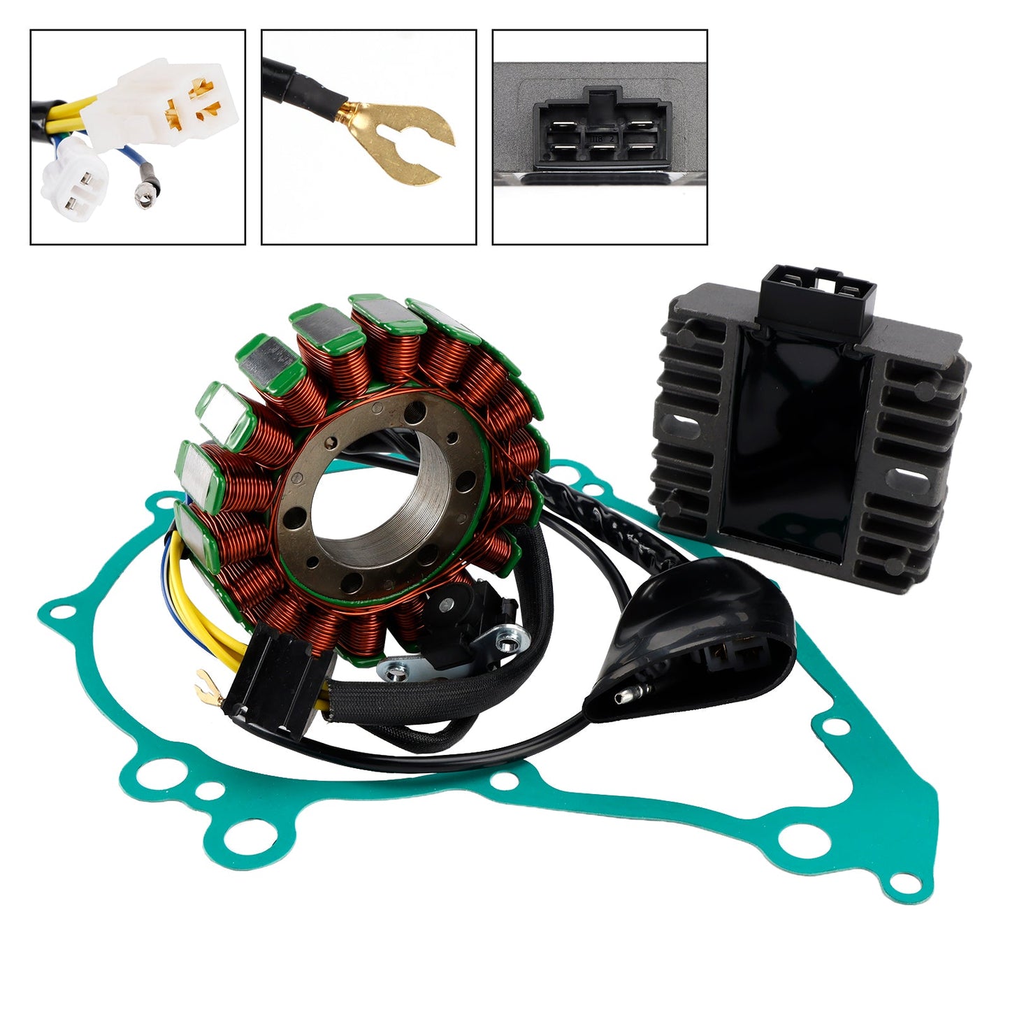 2004-2014 Yamaha XT 660 R Stator Regulator Rectifier Gasket Set 5VK-81410-00