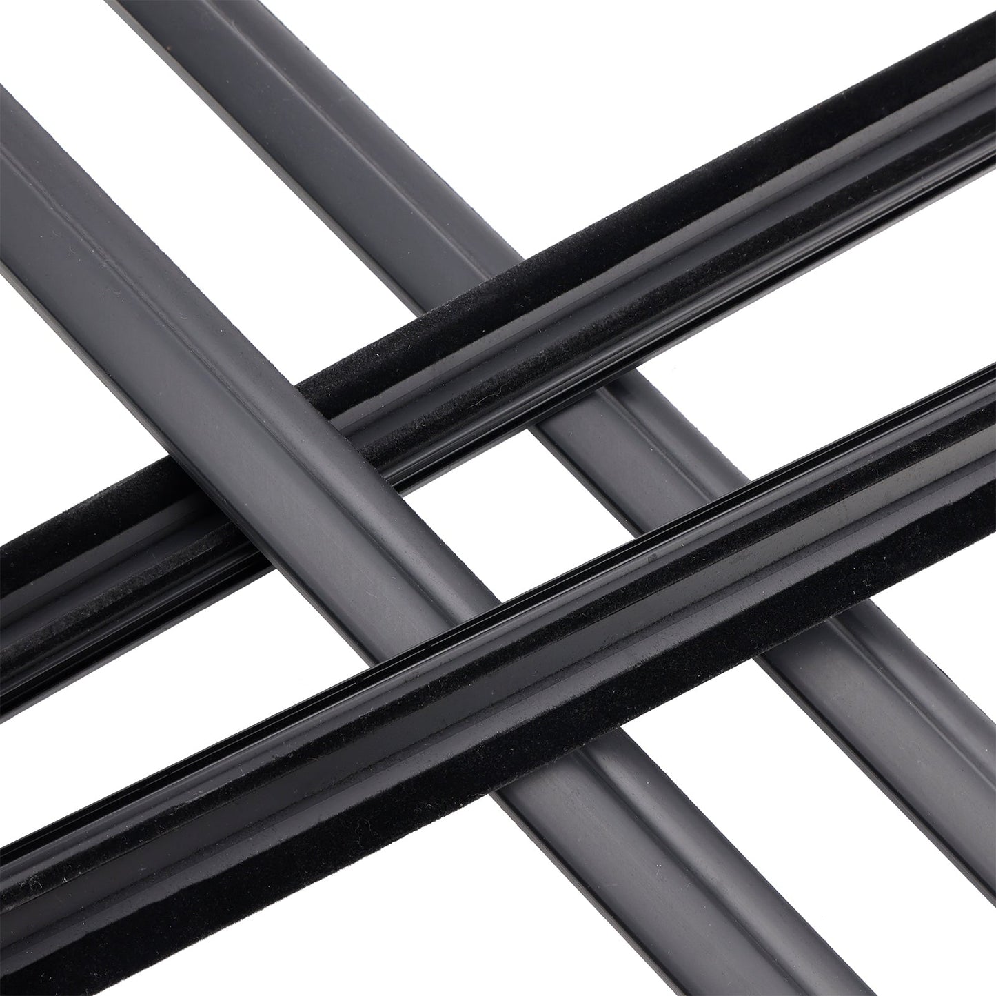 1996-2001 TOYOTA 4RUNNER 4PCS Door Glass Belt Outer Molding Weatherstrip
