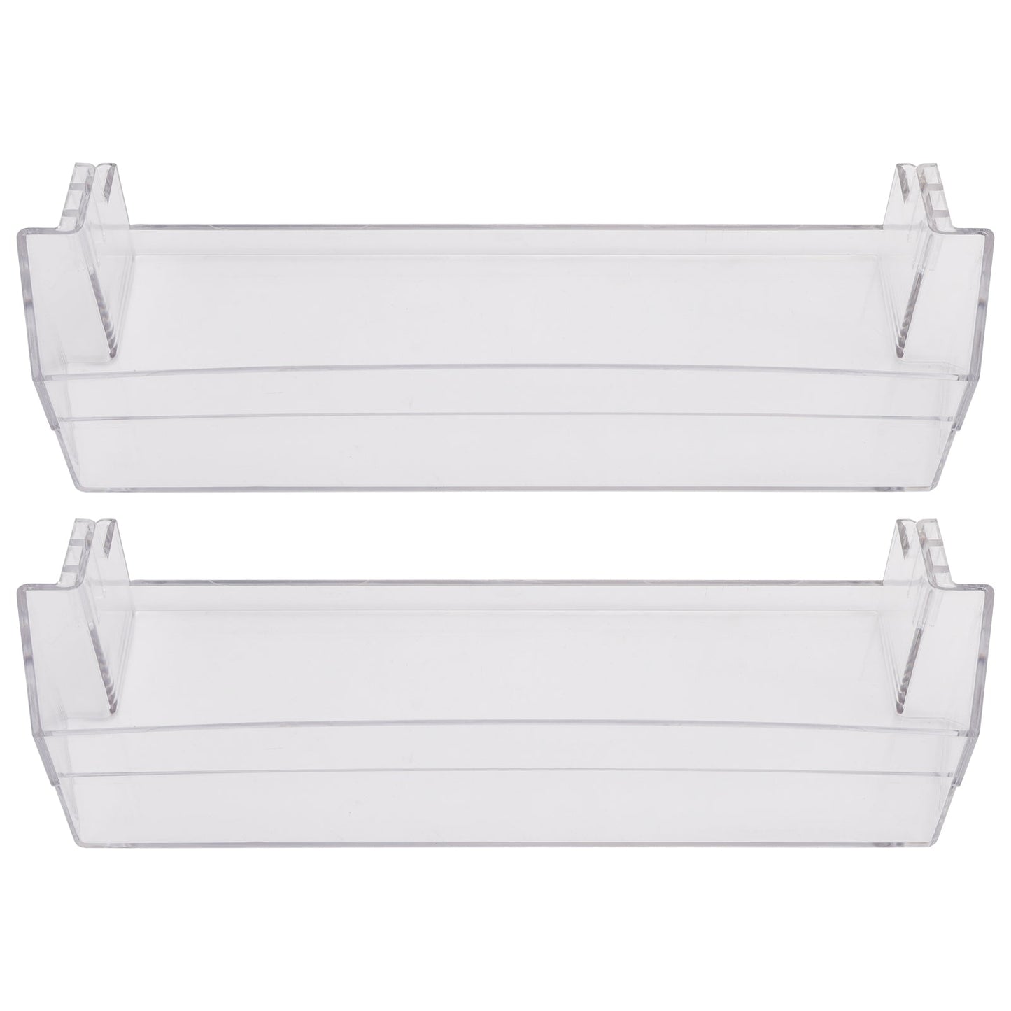 2PCS Fridge Shelf Grey Clear Middle Or Top Door Bin 306mm For Dometic Caravan 289072710