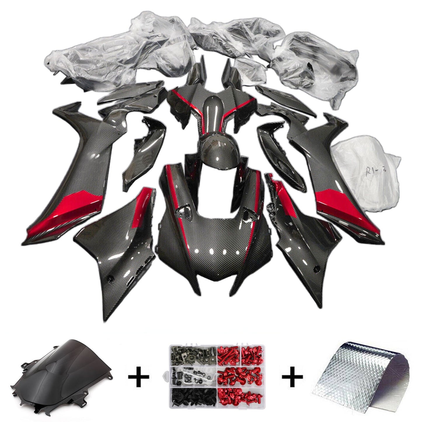 2020-2024 Yamaha YZF-R1 Injection Fairing Kit Bodywork Plastic ABS