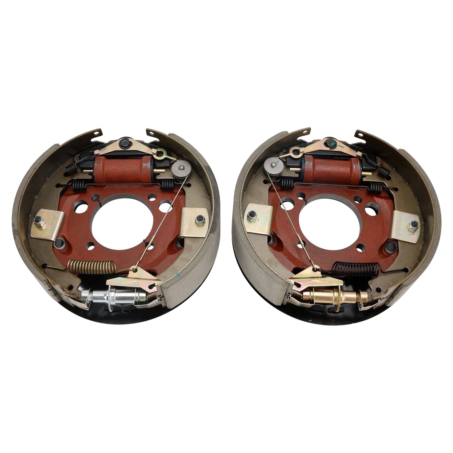 2PCS 12-1/4" X 3-3/8" (12.25" X 3.375") Hydraulic Trailer Brake Assembly