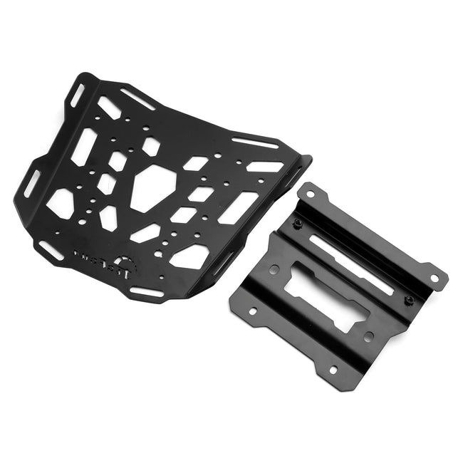 2021-2024 Tiger 850 Sport BLACK ALUMINUM TOP RACK CARRIER LUGGAGE PLATE