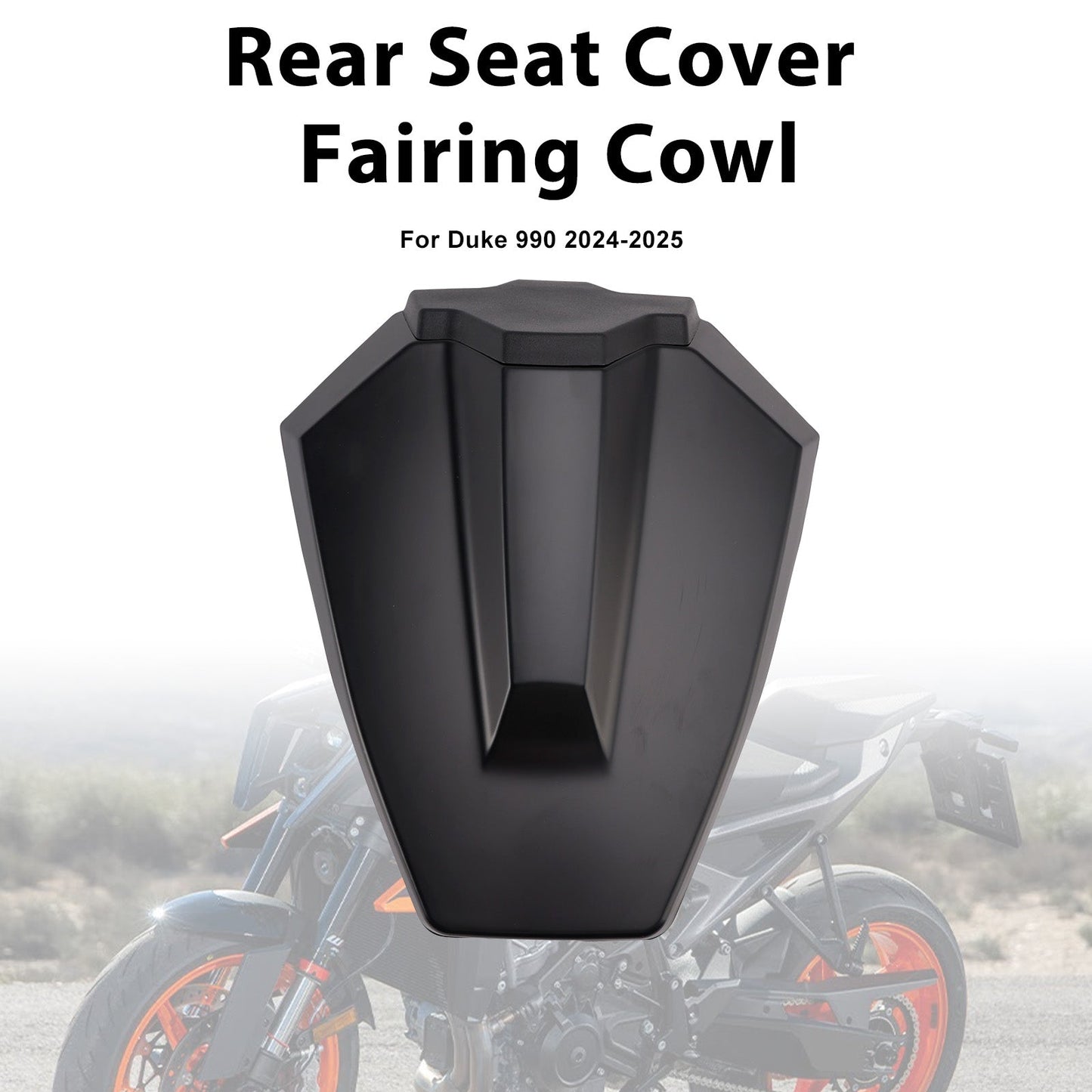 2024-2025 For Duke 990 Rear Pillion Seat Cover Fairing Cowl