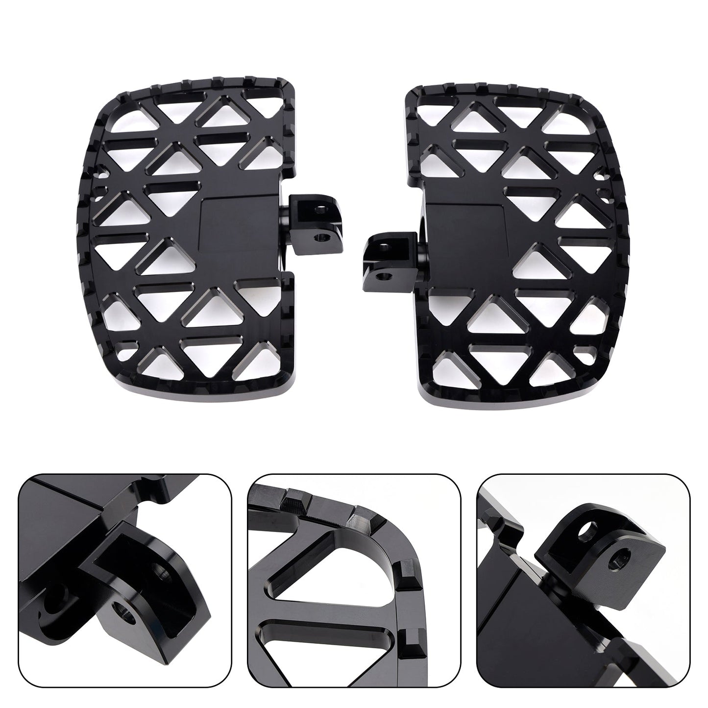 Front Footrests Foot Pegs fit for Meteor 350 2021-2025 Classic 350 2022-2025