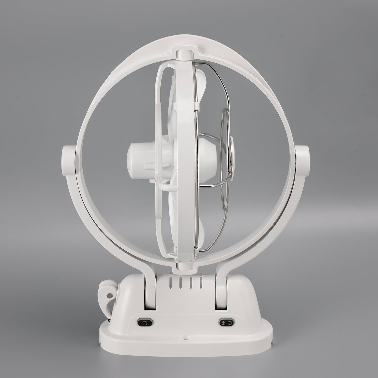 12V/24V Auto-Sensing Low-Power Draw Fan For Boats and RV White
