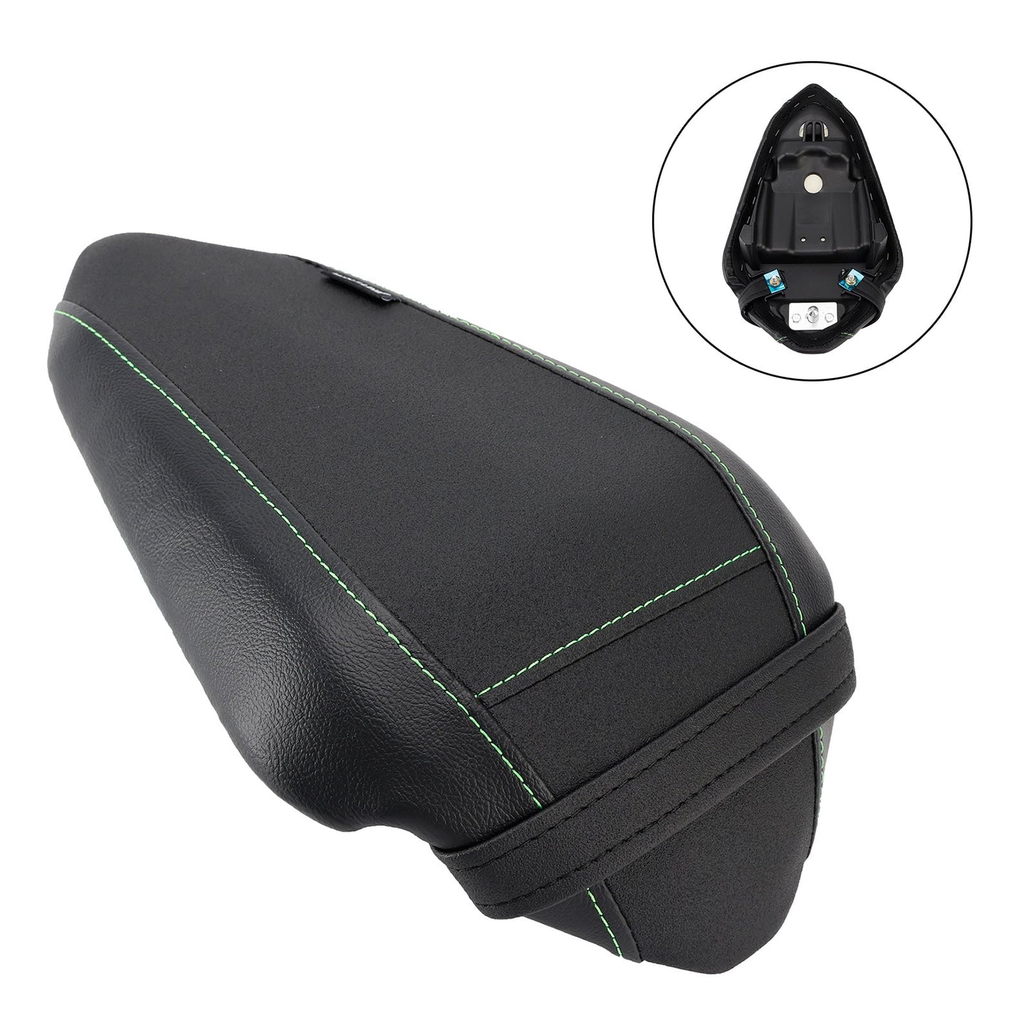 2024-2025 Kawasaki Ninja 500 Z500 Rear Seat Passenger Cushion Flat Pu BlackB