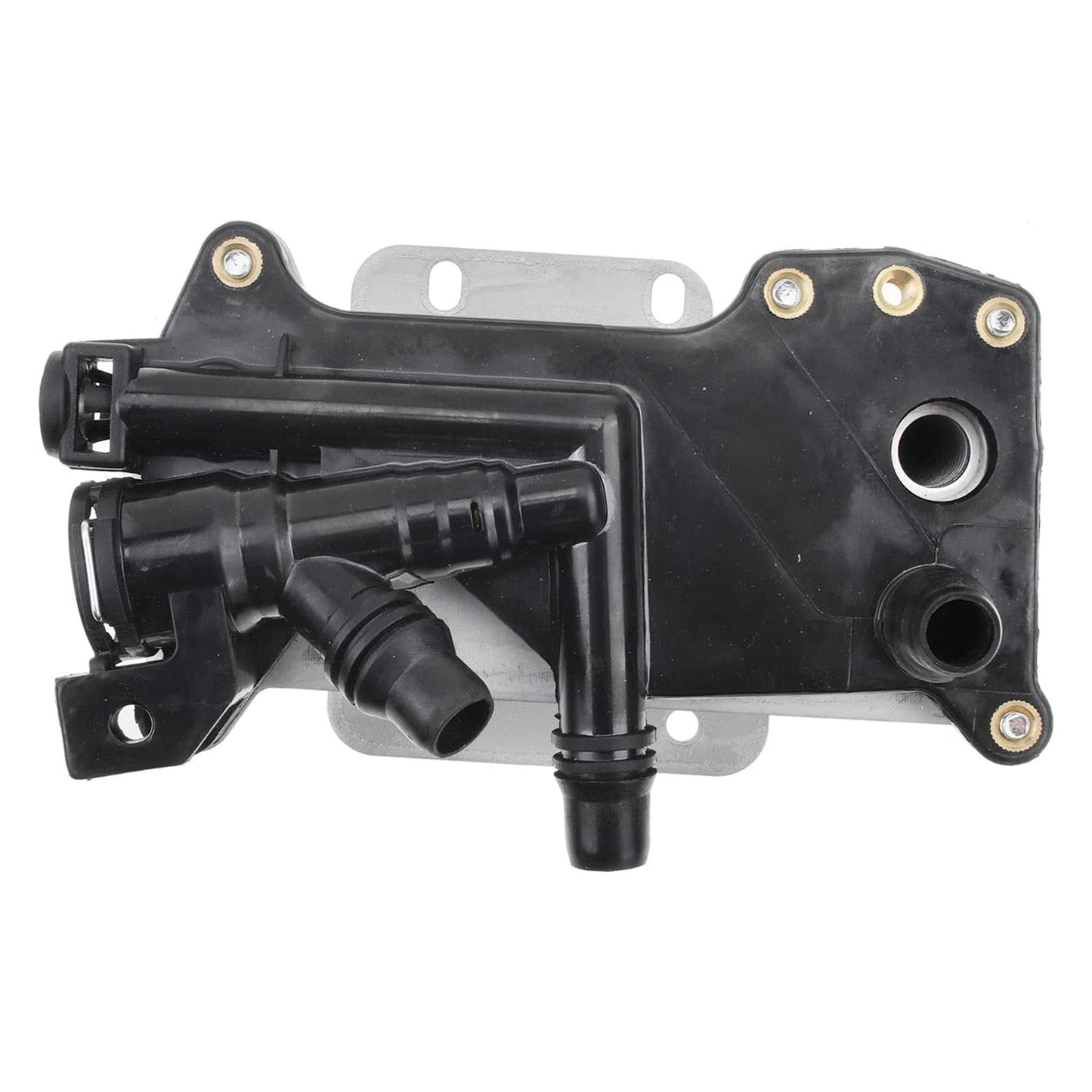 For BMW F10 Series 528i 2012-2016 L4 2.0L Transmission Oil Cooler with Thermostat 17217638582