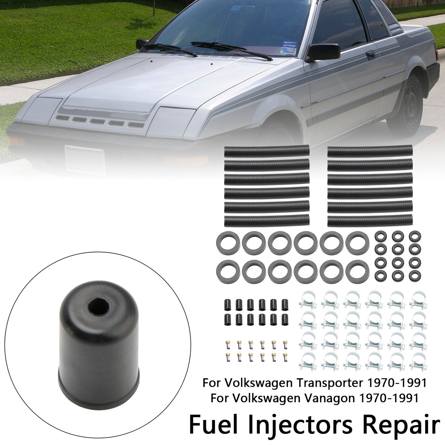 1970-1990 Subaru Loyale 12PCS Fuel Injector Repair Kit