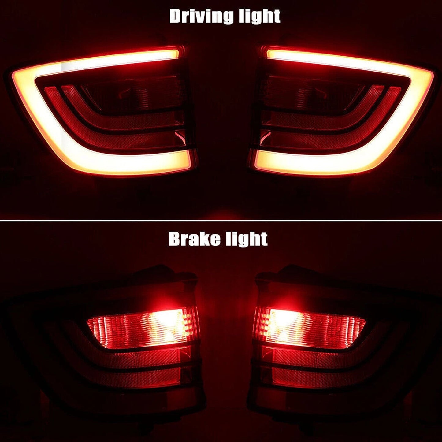 2017-2022 Durango GT Left+Right Rear Tail Light Lamp 68272126AC 68272127AC