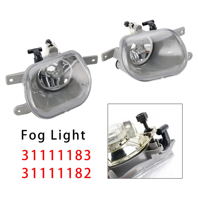 2003-2014 Volvo XC90 I 2.5L 3.2L 4.4L Pair Front Fog Light Lamp 31111183