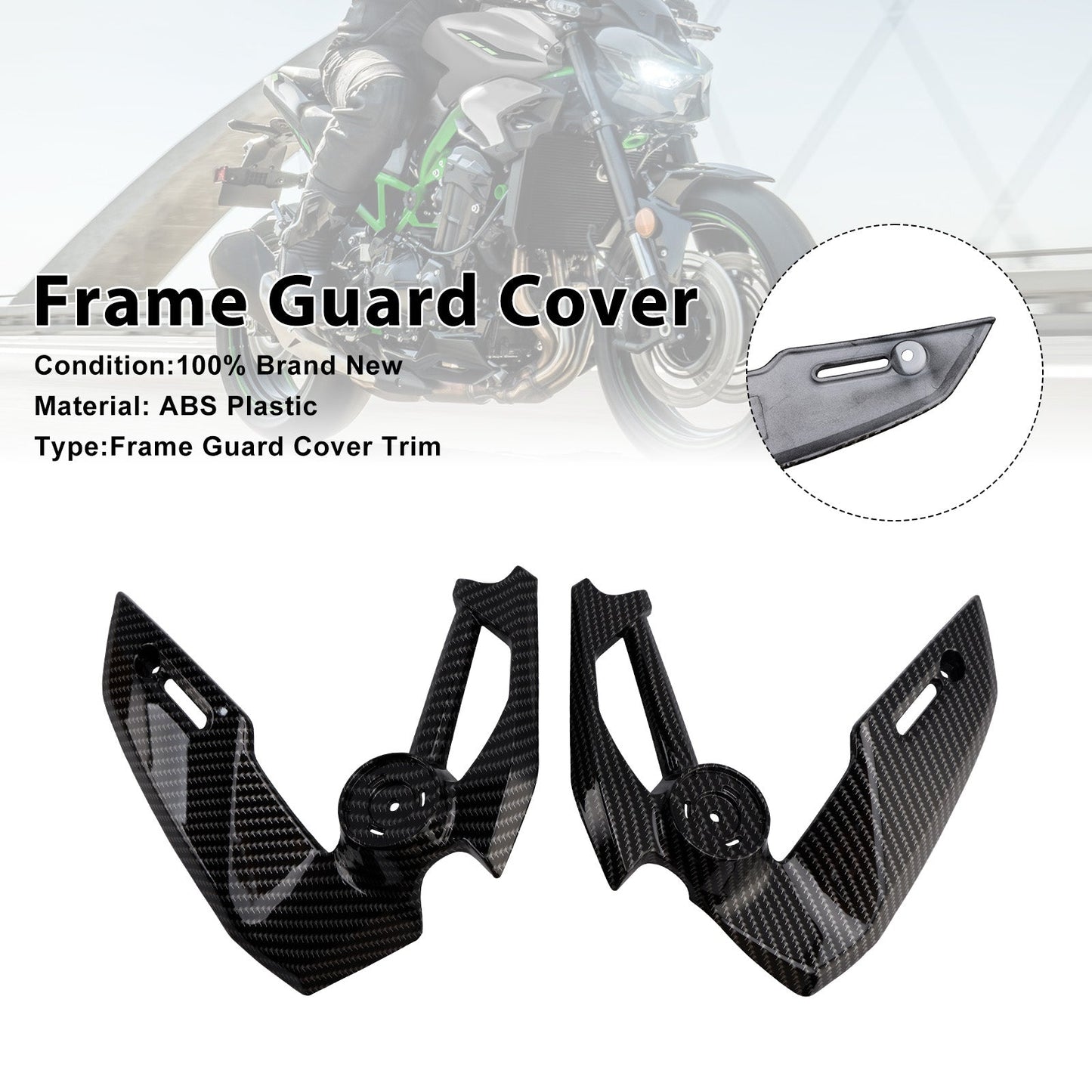 2025-2026 Kawasaki Z900 Frame Side Cover Guard Fairing