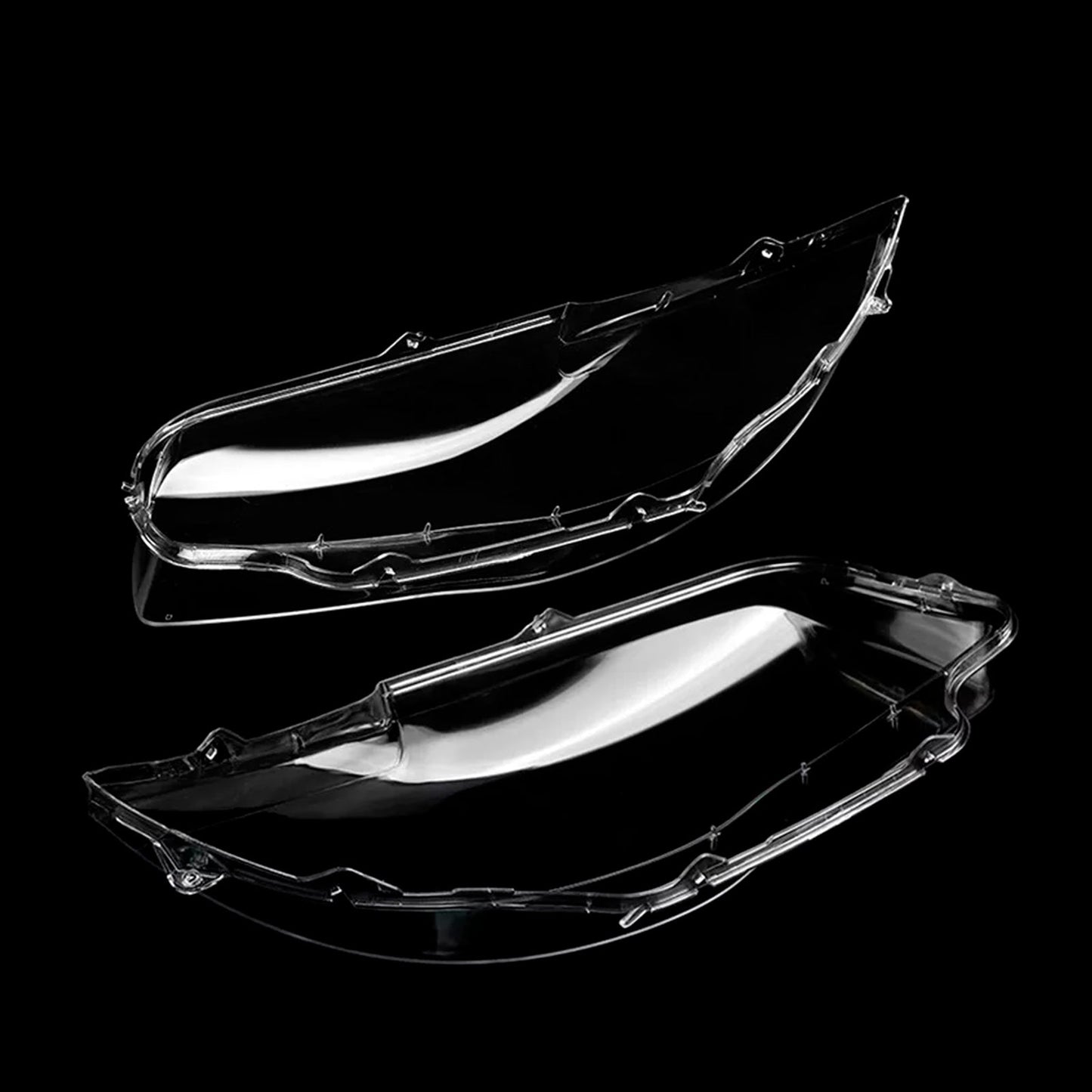 2003-2011 BMW 1-Series E81 E82 E87 E88 2PCS Front Headlight Glass Clear Cover 63126924486,