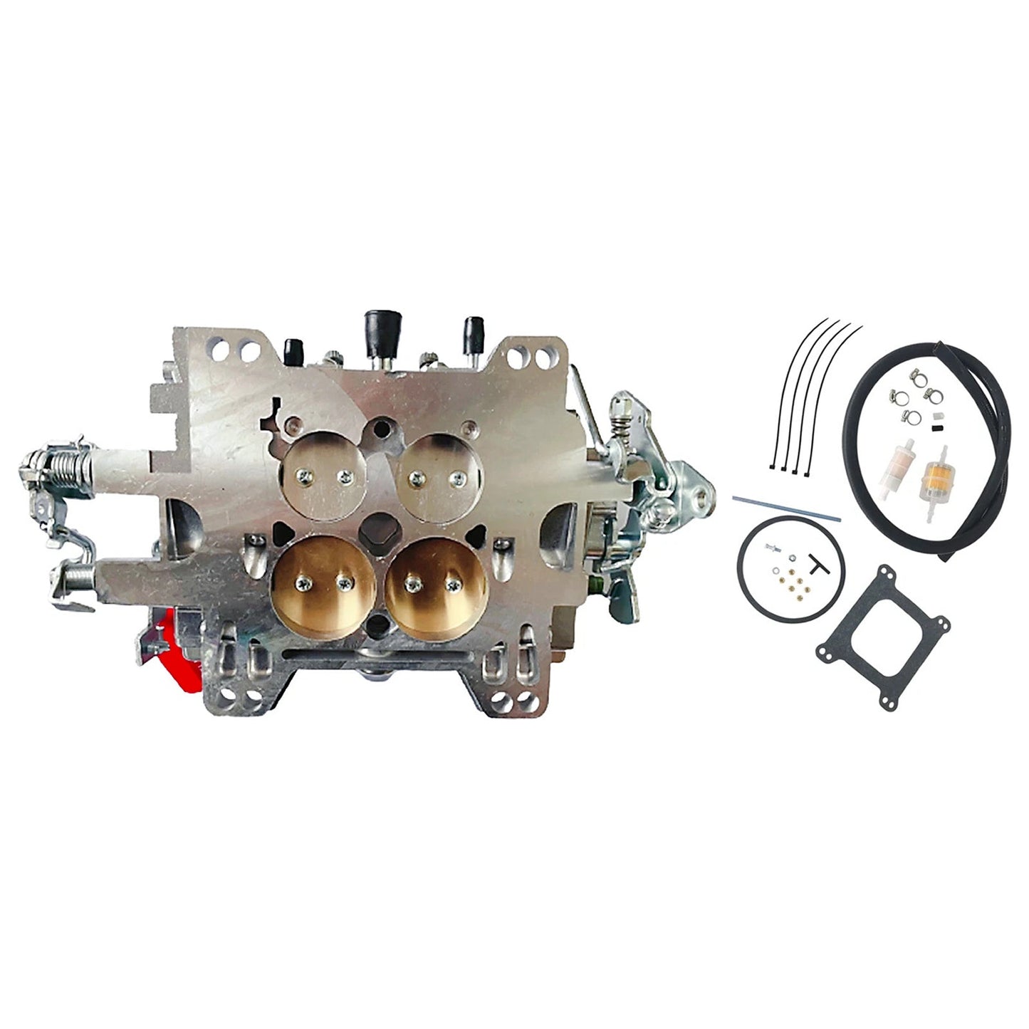 1825 Carburetor 650 CFM 4-Bbl Manual Choke For Thunder Avs 1825 650 CFM