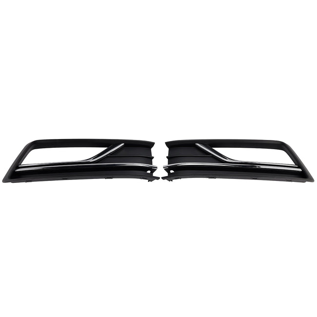 2PCS Fog Light Lamp Grille Cover Fit VW Passat B8 NMS (USA Car) 2016-2018