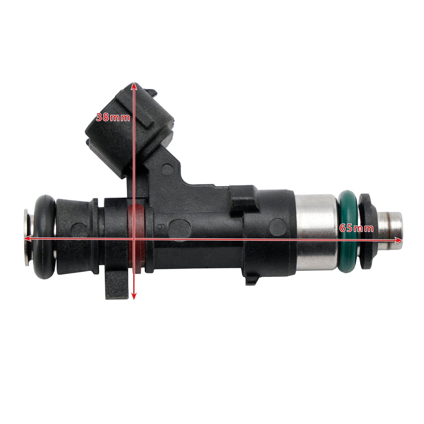 4PCS Fuel Injector 6DA-13761-01 For Yamaha Outboard 150 175 200 HP 6DA-13761-00-00