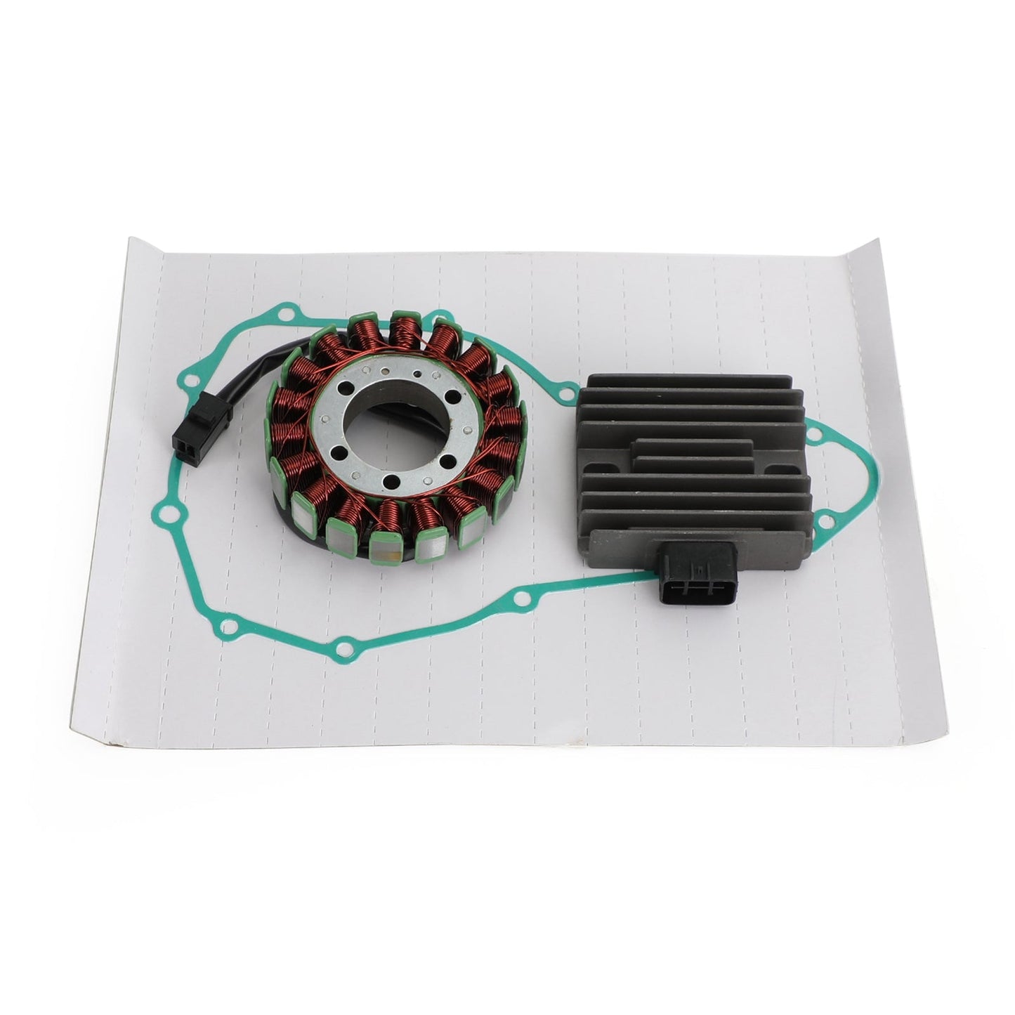 2011-2013 Kawasaki Ninja 400R EX400 ABS Magneto Stator+Voltage Rectifier+Gasket 21003 21066 11061