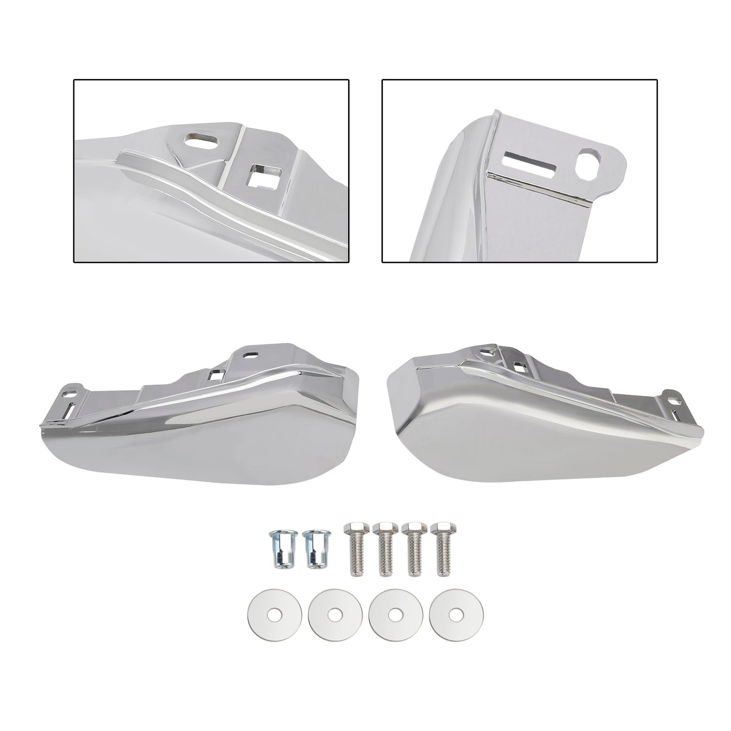 2023-2024 Touring CVO Street Glide Road Glide Mid-Frame Air Heat Deflector