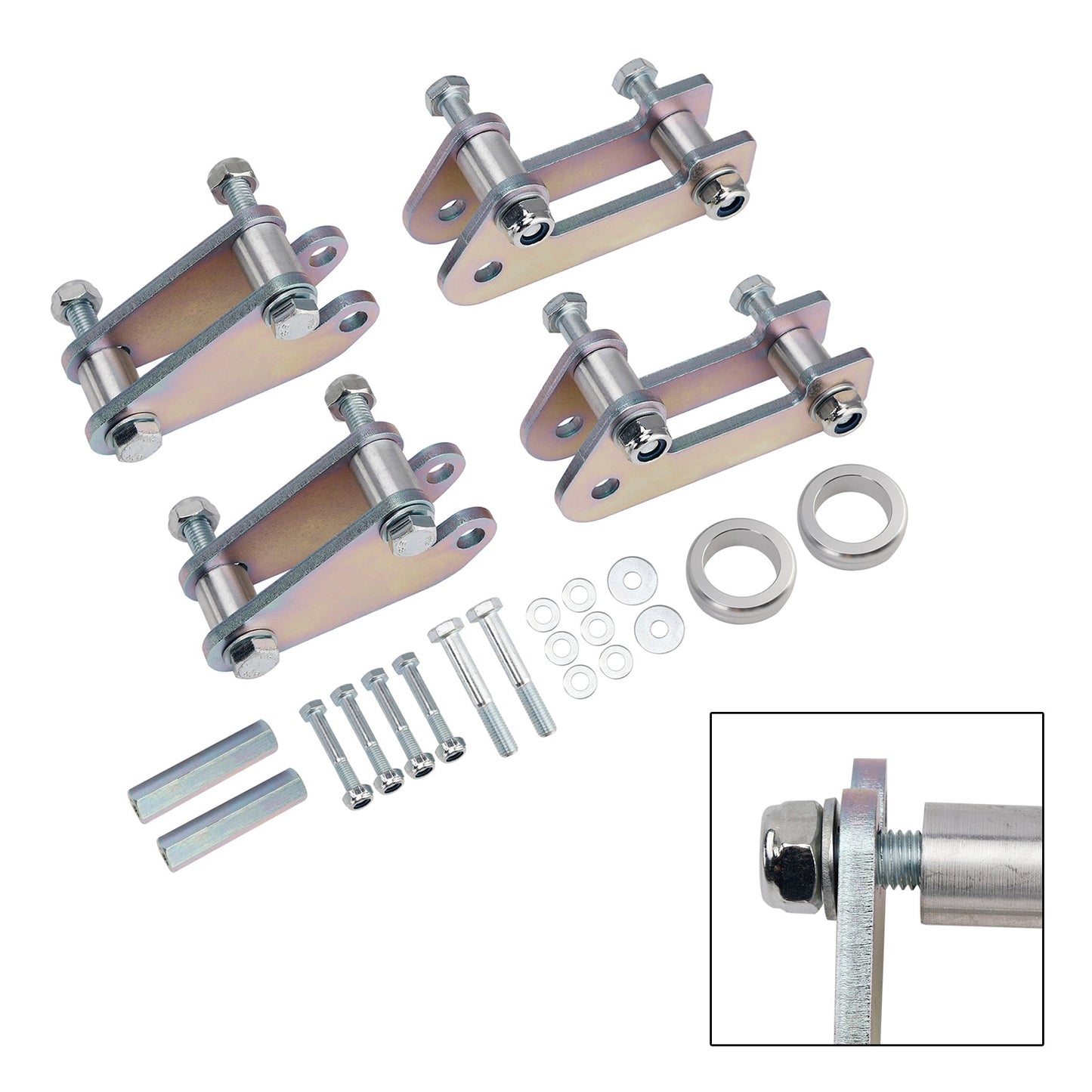 2018-2025 Polaris Ranger Crew XP 1000 Lift Kit 3 Inches Front & Rear Rise Suspension