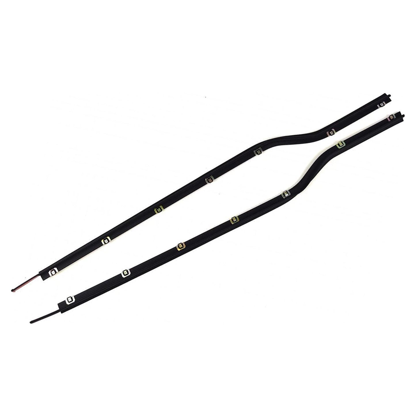 2PCS Door Belt Weatherstrip For Suzuki Vitara Se416 2D Escudo Sidekick 1988-1998