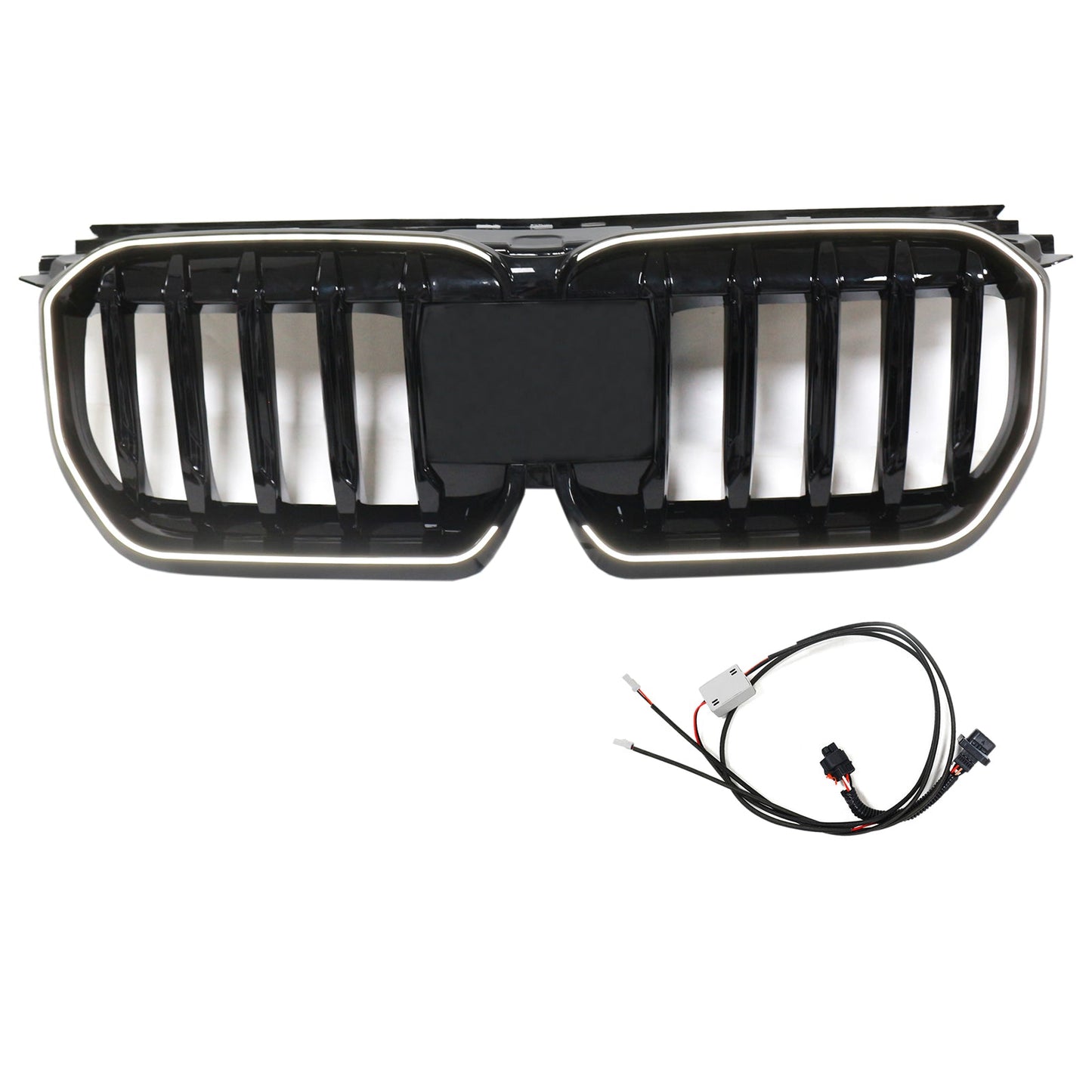 2023-2024 BMW X1 U11 U12 Gloss Black Front Bumper Kidney Grill Grille