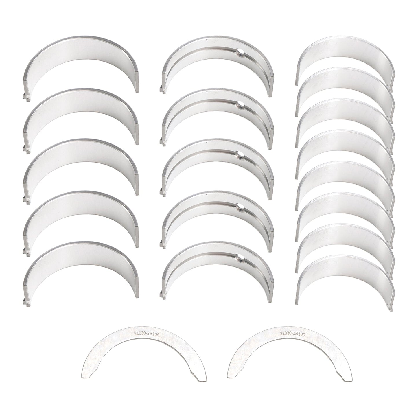 2013-2017 Hyundai Accent L Sedan 4-Door 1.6L Engine Crankshaft Con Rods & Bearing Set 231102B610