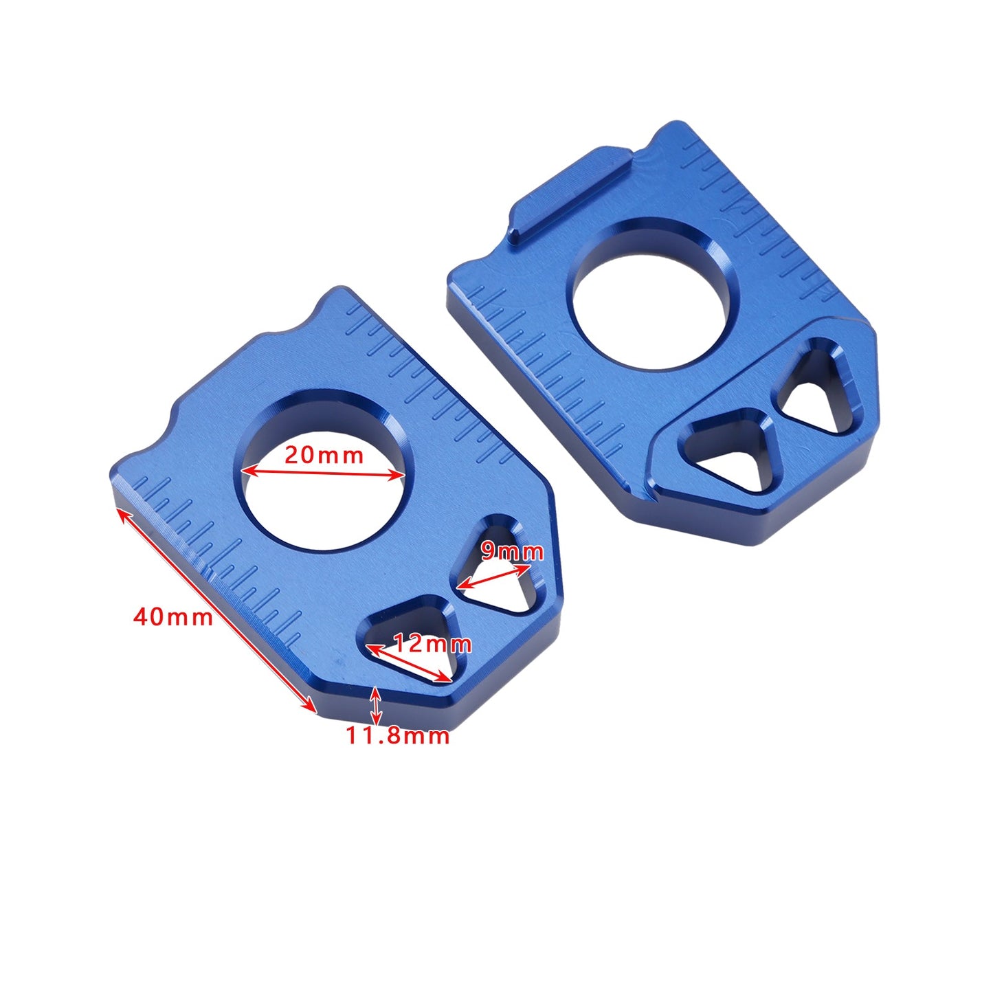 2005-2024 SUZUKI DRZ400SM 400S 400E CNC Rear Chain Adjuster Axle Block