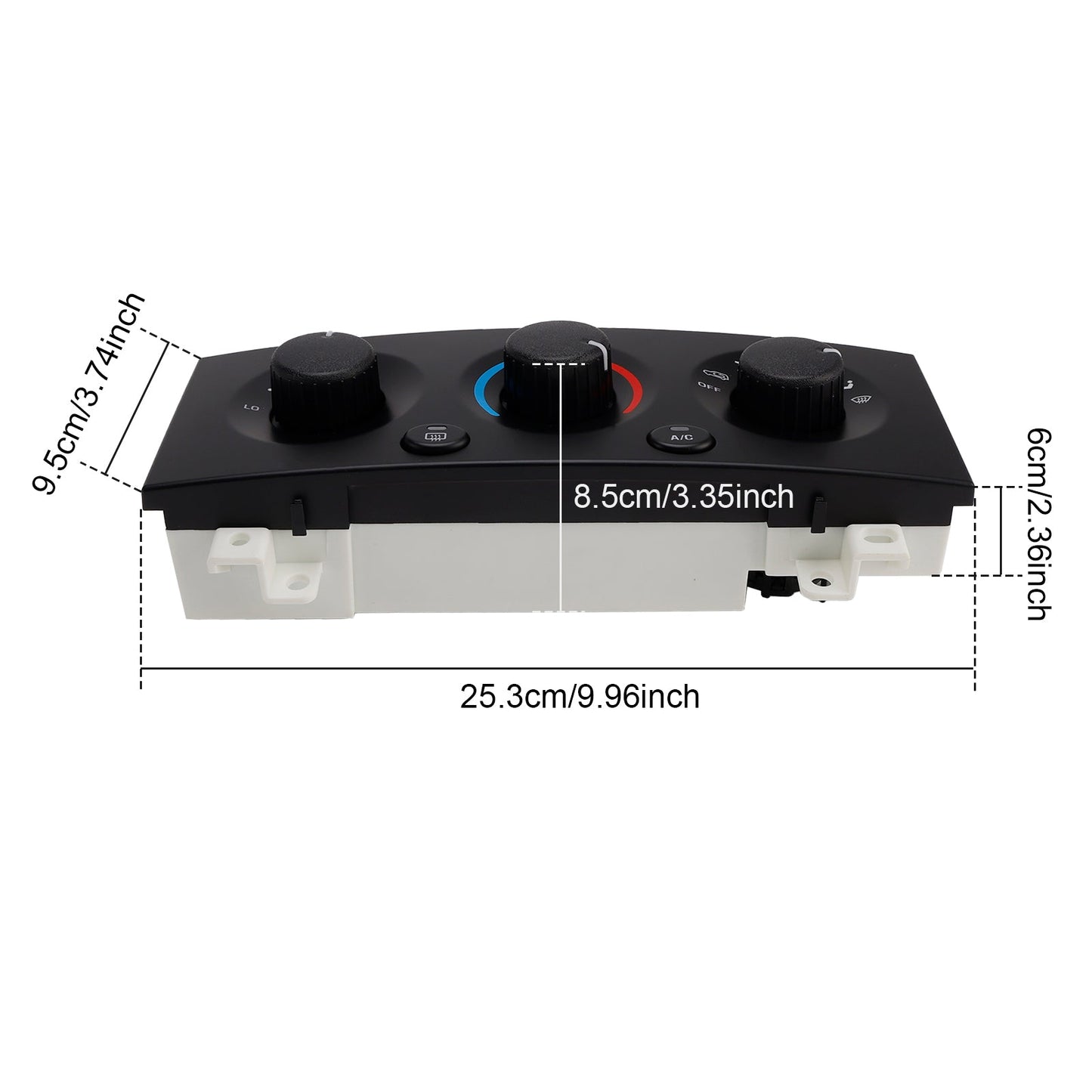 2002-2004 Jeep Grand Cherokee A/C Heater Climate Control Module 55115904AC