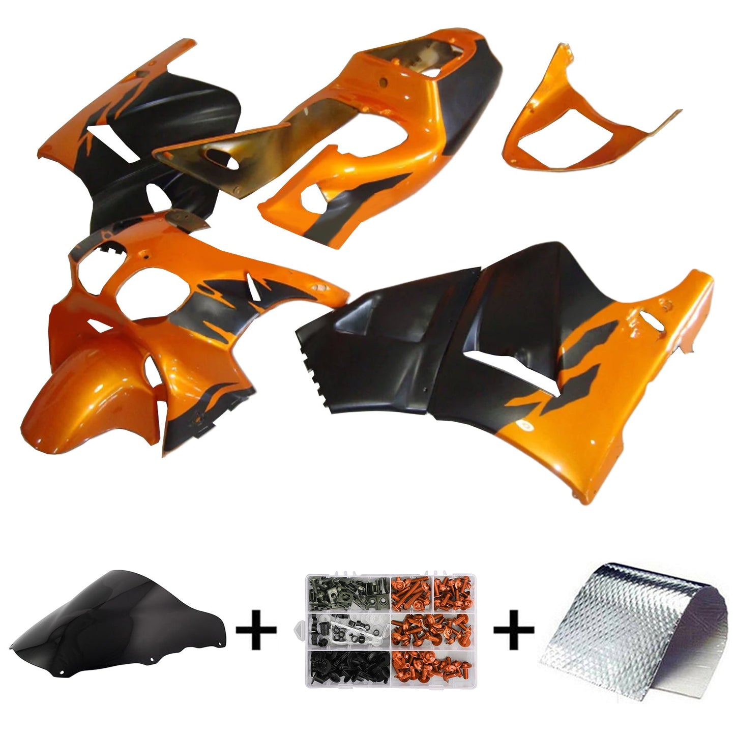 1994-1998 Honda RVF400 NC35 Injection Fairing Kit Bodywork Plastic ABS