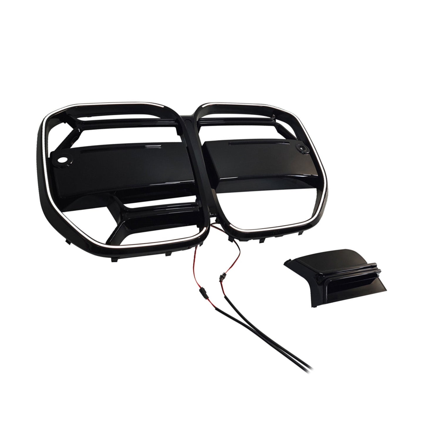 2020-2025 Fit BMW 4 Series G22 G23 G82 W/ACC CS-Style Front Bumper Grille Grill Fit BMW 4 Series G22 G23 G82 W/ ACC