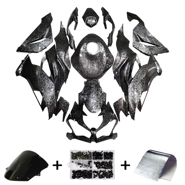 Injection Fairing Kit Bodywork Plastic ABS fit For Kawasaki ZX6R 2019-2023