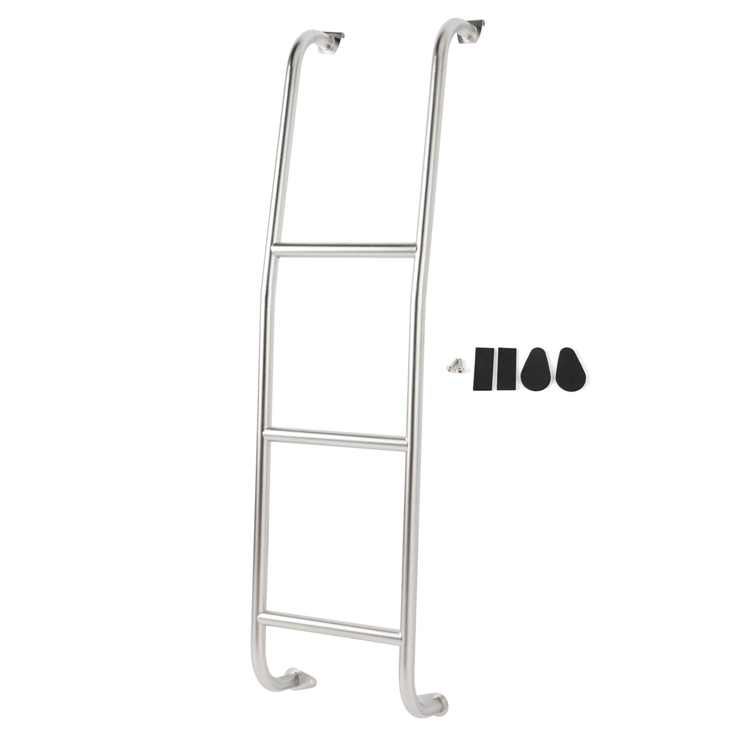 2014-2025 Ford Transit Low Roof Vans Stainless Steel 3-Step Van Ladder 093TS