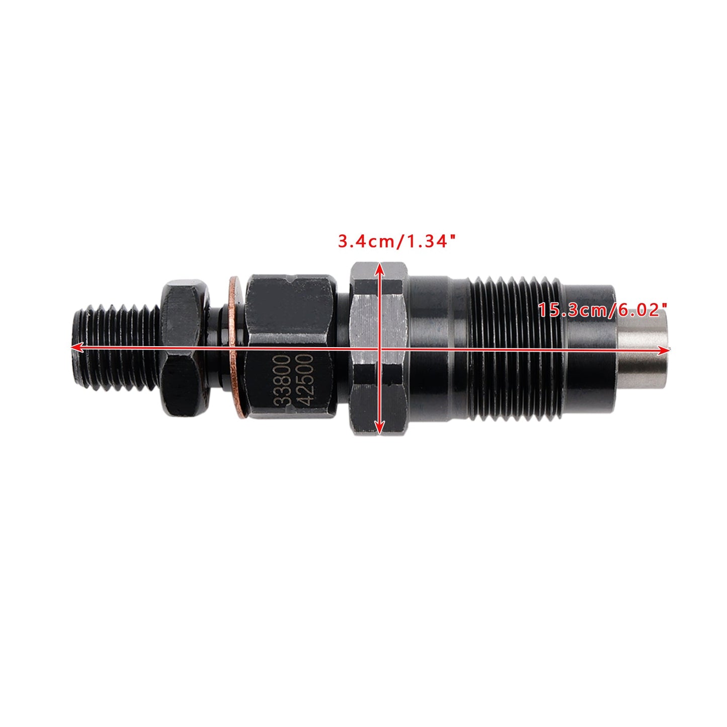 Hyundai D4BH D4BF Pickup H100 Minivan H1 4PCS Fuel Injector 33800-42500