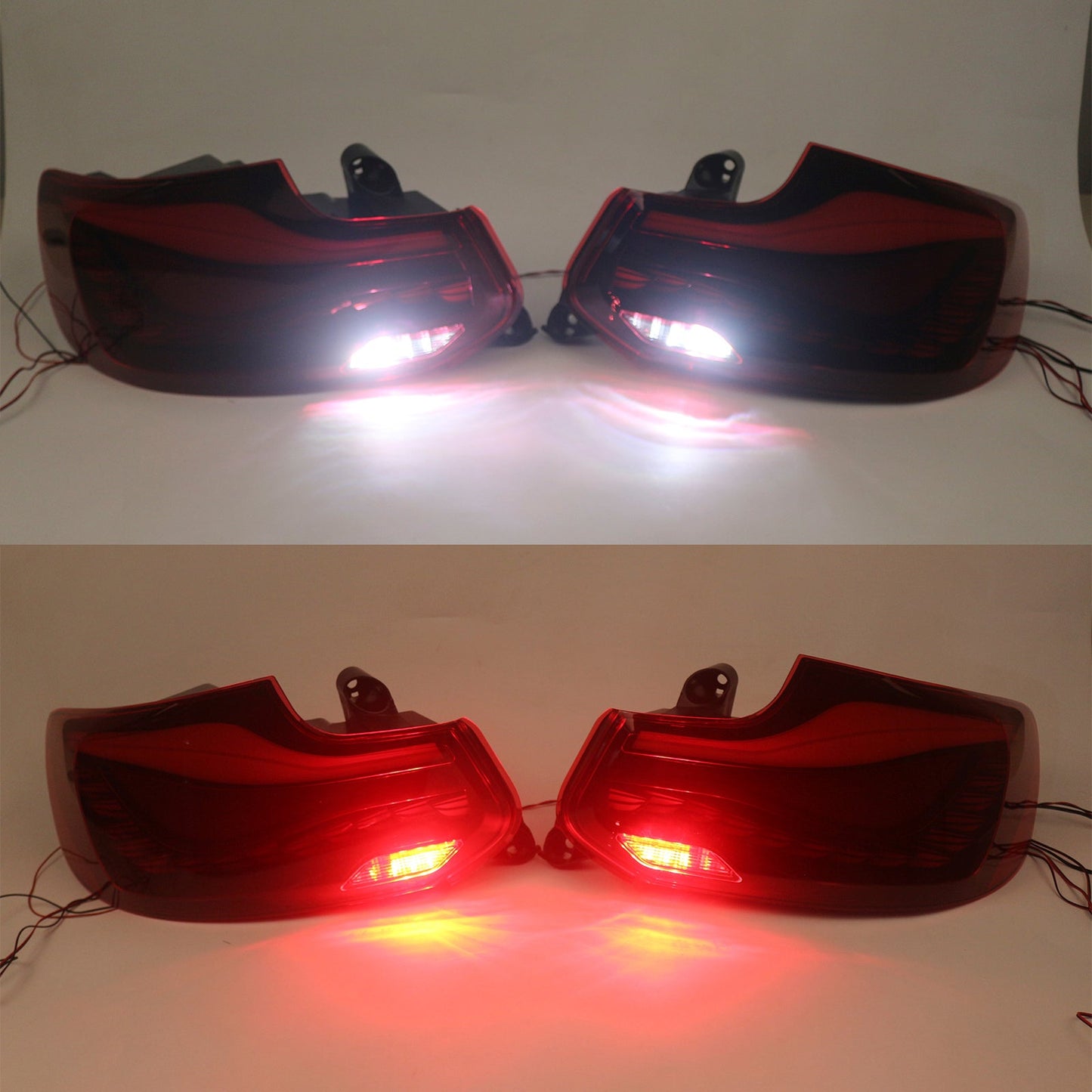 2014-2019 BMW 2 Series F22 F23 F87 228i, 230i L&R Red LED Tail Lights Rear Lamp Assembly 63219491591