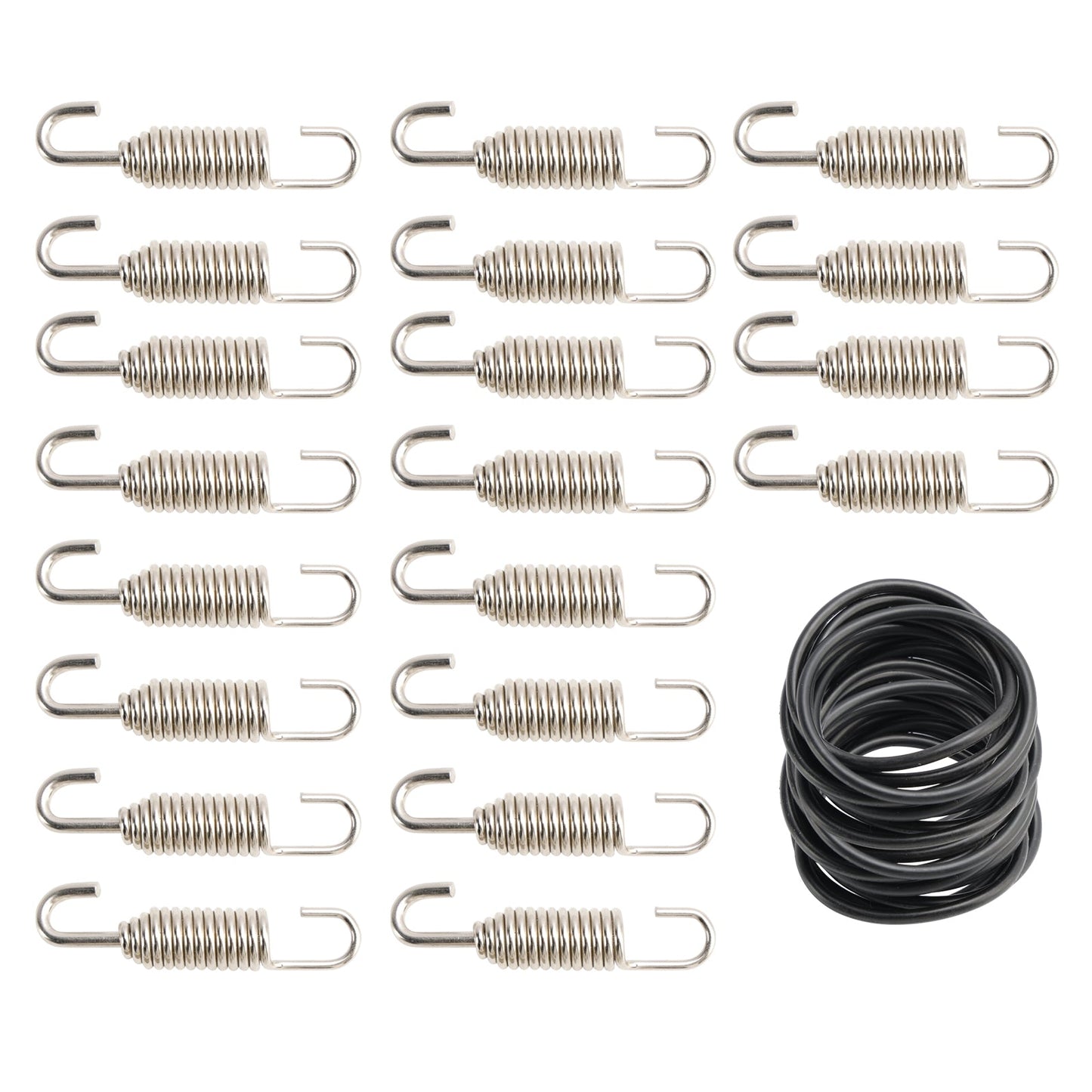 20 PACK STAINLESS STEEL SWIVEL EXHAUST SPRINGS FOR 250 300 EXC SX XC 1999-2025