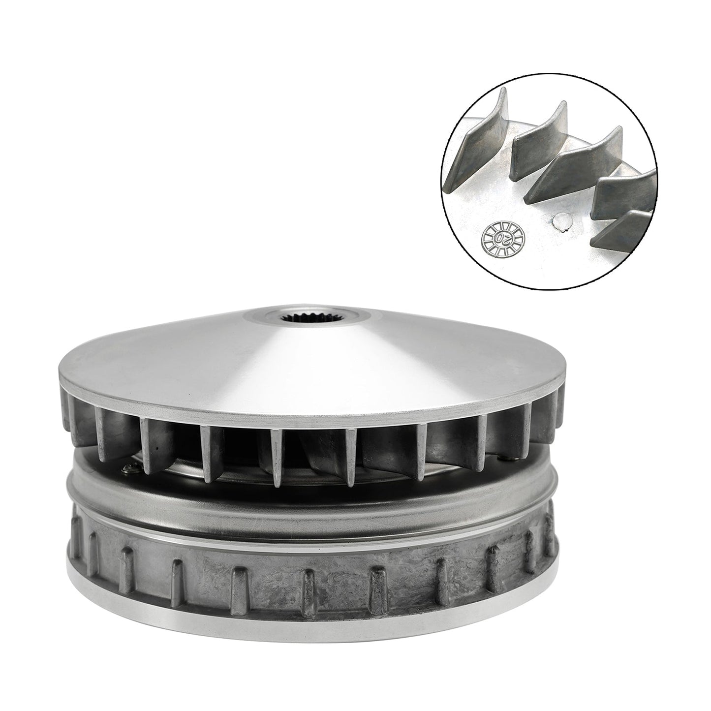 Hisun HS400 UTV-2 Rear Clutch Variator Secondary Lu020554 Lu020479