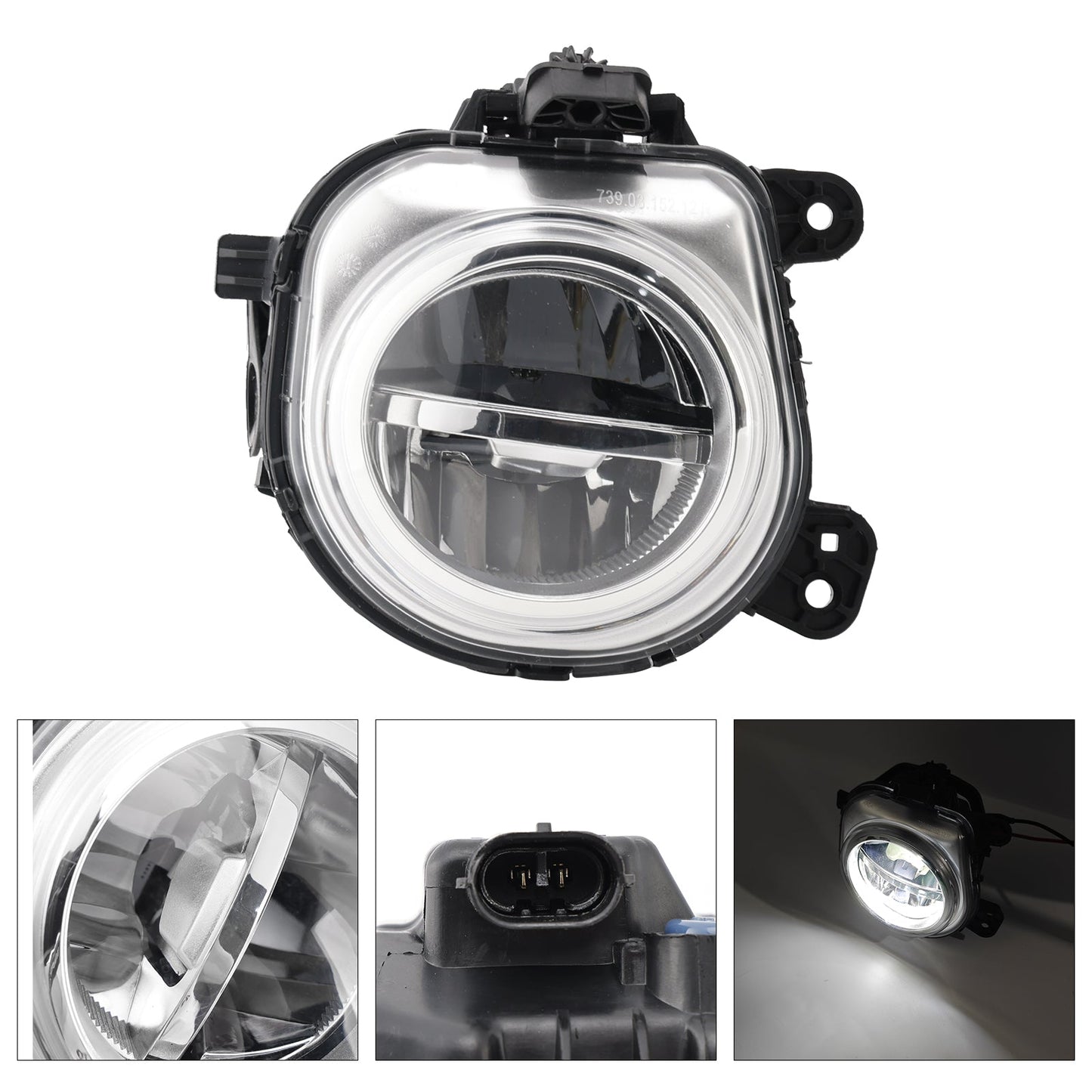 1 Pcs LED Front Right Fog Light For BMW X3 F25 X4 F26 X5 F15 X6 F16 63177317252
