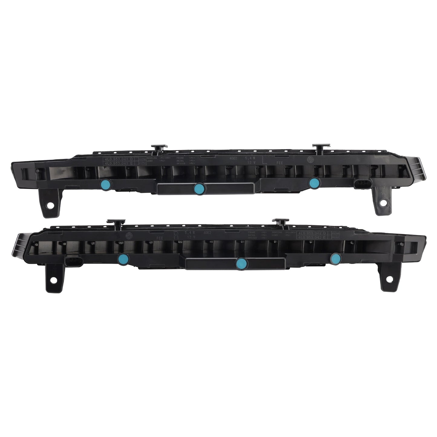 2010-2015 Audi Sport Version Q7 Pair Front Bumper 11 LED Turn Signal Fog Light